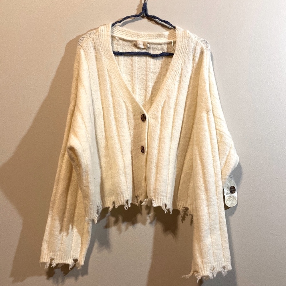 NWT Alter’d State Cropped Cardigan - Large